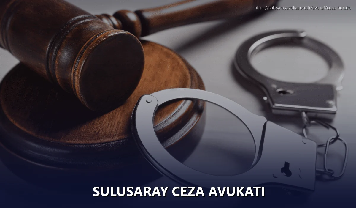 Sulusaray Ceza Avukatı